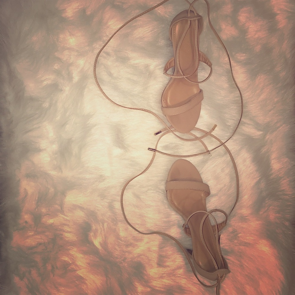 Lace up High heel sandals